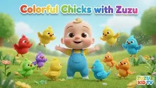 Colorful Chicks with Zuzu &ndash; Nursery Rhyme, Toddler Fun, and Color Learning Adventure