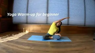 Yoga warm up exercise for beginner - english