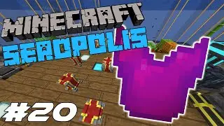 Minecraft Seaopolis Ep.20 Творческий полёт с броней Supremium и инструментами