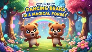 Fun Bear Dance in the Forest 🐻✨ | Sing Along Song | Tiny Tots World