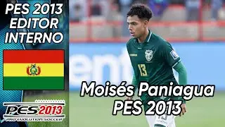 Crear a Mois&eacute;s Paniagua en Pes 2013.