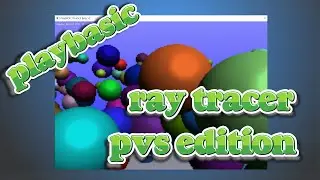 Software Ray Tracing in PlayBASIC &ndash; PVS Optimisation Demo (Beginner Friendly)