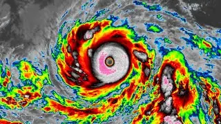 Infrared Satellite Animation of Super Typhoon Vongfong/Ompong (2014)