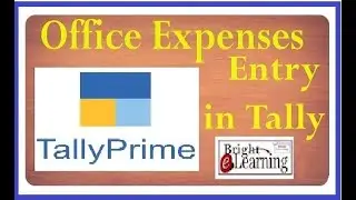 Office Expenses In Tally Prime II Direct Indirect Expenses Entry In Tally Prime || Expenses in tally