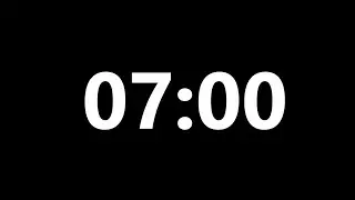 倒數7分鐘/倒數計時7分鐘/countdown 7 minutes /7분카운트다운/7分間のカウントダウン #timer #timervideo #countdown #timercountdown