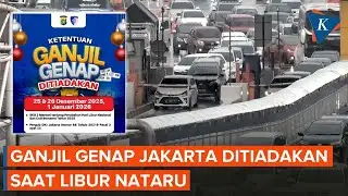 Jadwal Tak Berlakunya Ganjil Genap di Jakarta Saat Libur Natal dan Tahun Baru