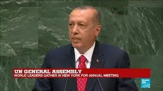 UN General Assembly: Watch Turkish president Erdogan's full address