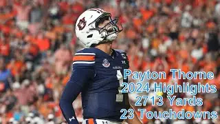Payton Thorne 2024 highlights! Auburn QB
