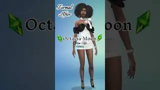 Octavia Moon Glow Up #thesims4 #gaming #simulation #makeup #glowup #foryou #shorts #simulation #like