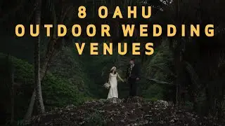 8 outdoor wedding venues // oahu, hawaii