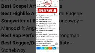 Check full list of award winners at Telecel Ghana Music Awards 2025