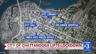 City of Chattanooga was on lockdown following shooter threat at UTC