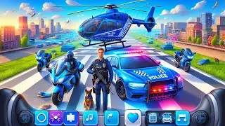 Police Car Chase Simulator 3D Game - Real Cop Cars Driving Simulator 2025 - Android GamePlay