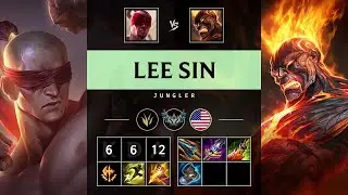 Lee Sin Jungle vs Brand - NA Challenger Patch 25.20
