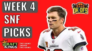 DRAFTKINGS SNF SHOWDOWN ANALYSIS (BUCS/PATRIOTS) | DAILY FANTASY PICKS