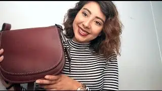 What's in My Bag? | Coach Saddle Bag