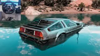 Abandoned 1982 Delorean DMC-12 Restoration - Forza Horizon 5 Logitech G29 Gameplay