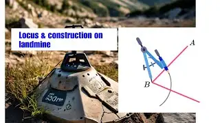 word problem on locus and construction,  o level Maths