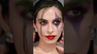 Мы сегодня вечером идём гулять🙅🏻&zwj;♀️ Это простой урок макияжа Джокера... Да или нет???? #макияжДжо...