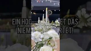 💒 Das Hochzeitsbuffet erwartet niemand!🍕