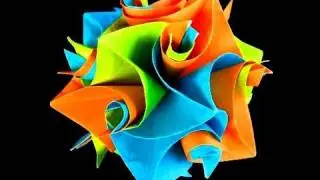How to make an Origami Cuboctahedron from Curler Units