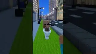 Skibidi Toilet but its Minecraft? 26 (Villager Sounds) #shorts