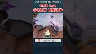 Haunt lineup on Corrode used by GEN Ash in VCT Pacific 2025 Stage 2
