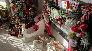 A Grinchmas Christmas Home Tour 2024 | Vlogmas 2024