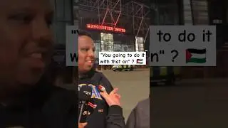 Arsenal fan Julian from @AFTVmedia tells @SaeedTV_  remove Palestine flag 🇵🇸