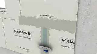 Knauf Exterior Wall    Double Stud Installation AQUAPANEL hK5IiuZSLwY