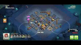 Builder Hall max level attacking 200% perfect hit 🎯