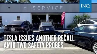 Tesla issues another recall amid two safety probes