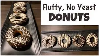 DONUTS | NO YEAST DONUTS | DONUTS RECIPE WITHOUT YEAST | HOW TO MAKE DONUTS WITHOUT YEAST AND OVEN