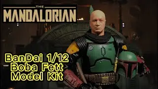 Step by step! BanDai Star Wars The Mandalorian Boba Fett 1/12 model kit build