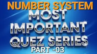Number System Tricks for All Competitive Exams | SSC, Banking, Railway Maths Marathon 2025