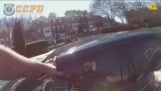Cobb County bodycam video shows pool rescue after car crash
