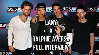 LANY on moving to Los Angeles, how they formed, modeling, debut album and more [FULL INTERVIEW]