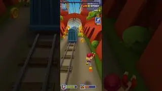 Subway surfers gaming skills #gameplay #subwaysurfers #shortsfeed