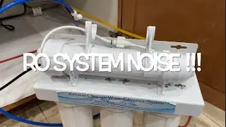 WATER REVERSE OSMOSIS (RO) SYSTEM VIBRATION NOISE PROBLEMs