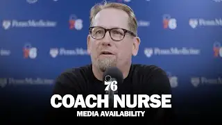 Philadelphia 76ers Postgame Media Availability 🎙️ | Coach Nurse | 10.22.25