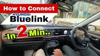 How to connect bluelink in 2 min hyundai creta | bluelink smart connect hyundai | Carchariot ind