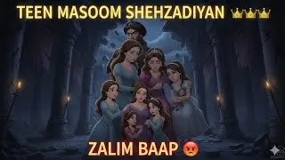Teen Shehzadiyan Aur Zalim Sautela Baap | Emotional Fairy Tale Story | Betiyan Rehmat Hoti Hain