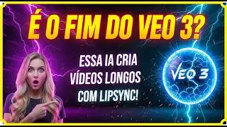 Adeus, Veo 3? Essa IA cria v&iacute;deos LONGOS com LIPSYNC perfeito!