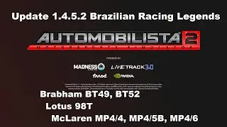 AMS2 Post Release Update 1.4.5.2 - Part 4 - Brazilian Racing Legends DLC