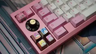 Bocchi the Rock! themed custom keyboard | Starry FRL w/ PH Studio Bocchi