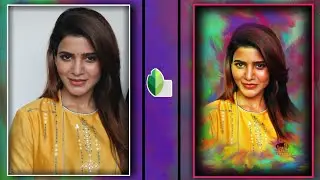 Snapseed Smudge Effect Photo Editing Tutorial // Oil Paint Photo Editing Tutorial In Snapseed