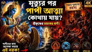 After Death Papi Atma কোথায় যায়? | Garuda Purana Narak Rahasya | Bangla🔥🙏