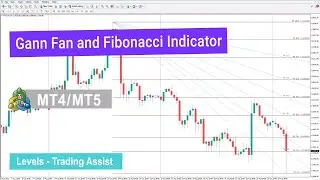 ⚡️Gann Fan and Fibonacci Indicator for MT4/5 &ndash; Free Download [TradingFinder]