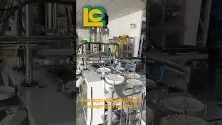 Automatic hot stamping fruit tray #machine