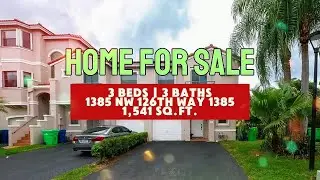 Dream Home for Sale at 1385 NW 126th Way 13853